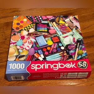 Springbok 1000-Piece Makeup Puzzle - Vibrant Multi-Color